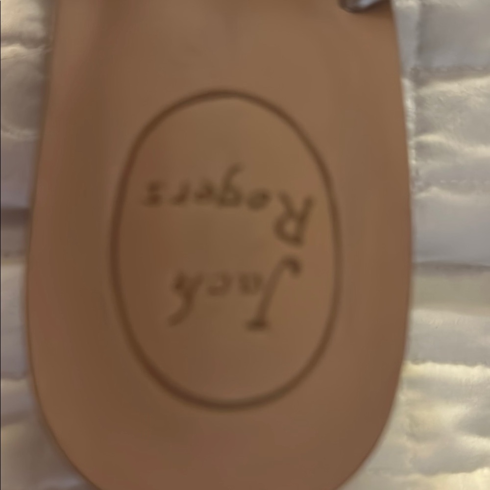 Jack Rogers Gold Sandals with Whipstitched Design - Picture 2 of 6
